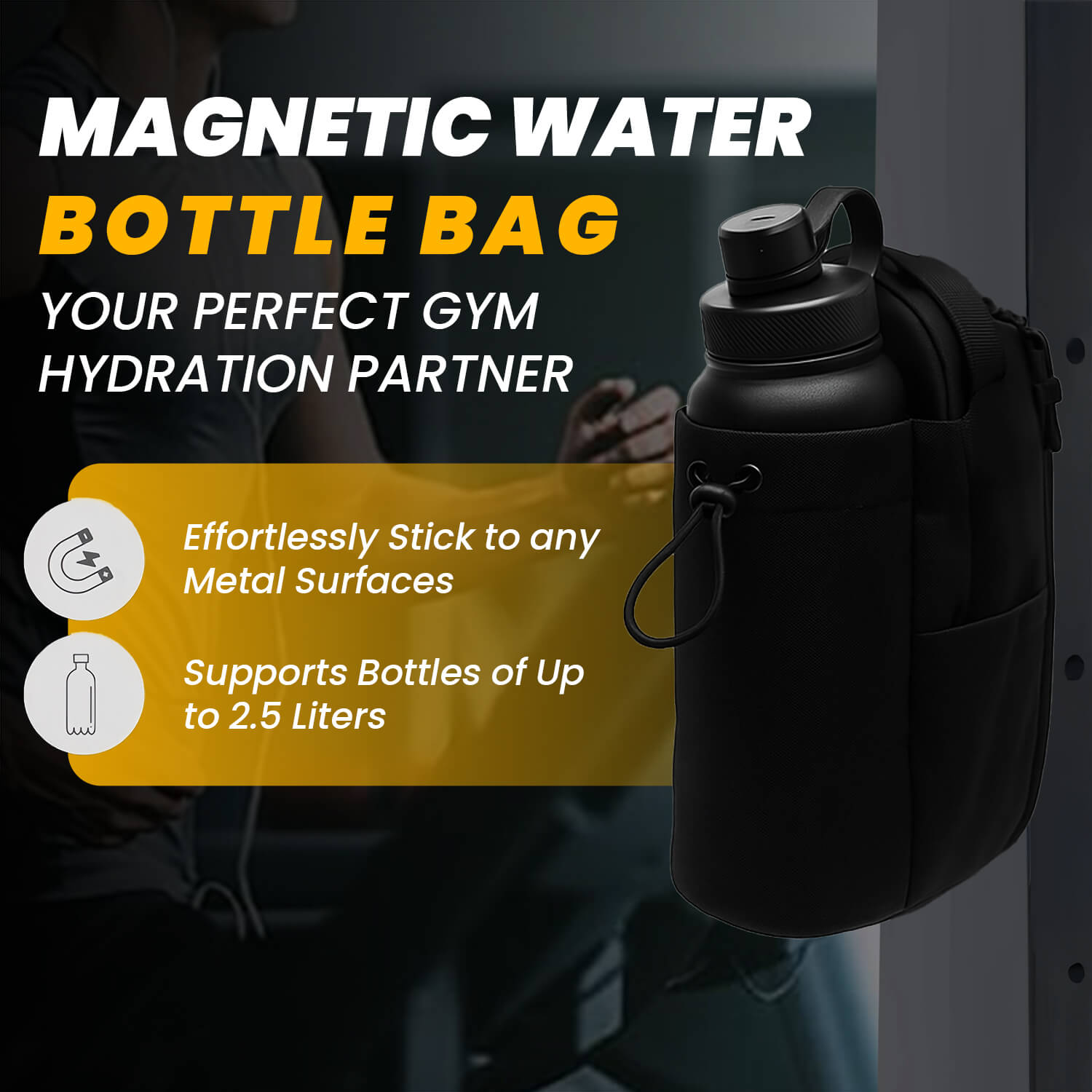 Pace Bliss - Magnetic Water Bottle Holder™️